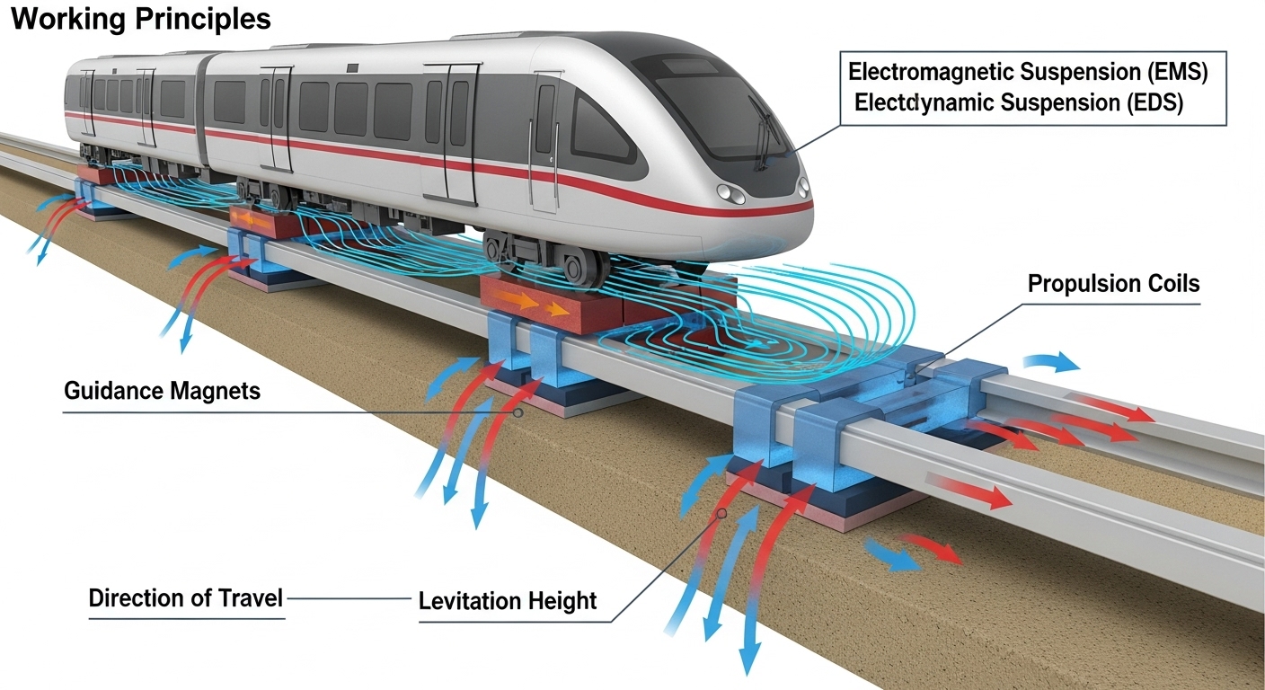 Cara Kerja Maglev: Sains di Balik Kereta yang Melayang